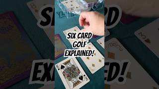 How to Play Six Card Golf, and easy card game for families