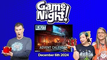GameNight! 24 Days of Christmas Day 6 - Exit: The Game Advent Calendar The Silent Storm