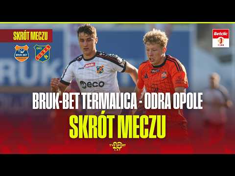Skrót: Bruk-bet Termalica - Odra Opole | Betclic 1 Liga, 9. Kolejka. Bój o Cenne Punkty w Niecieczy