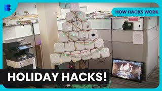 Christmas Explosion Extravaganza - How Hacks Work - S01 EP29 - Science Documentary