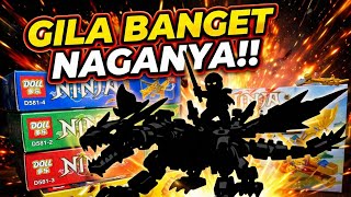 UNBOXING LEGO UNOFFICIAL SERI PASUKAN NINJA NAGA! MURAH DAN KERENNYA KEBANGETAN! (Part1)