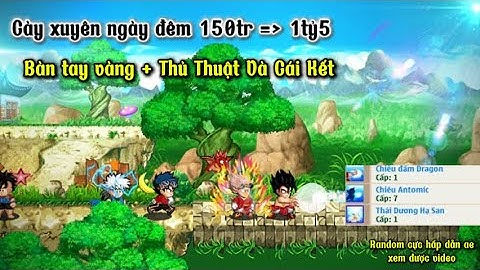 Ngọc Rồng Online - Cày Ngày Đêm Mở Skill 3,Thủ Thuật Hạn Chế Tối Đa Tỉ Lệ Ra Kaioken Hay Nhất ?
