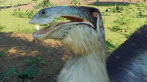Day 288 of adding a Deinocheirus to this park until they