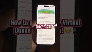 How to get a Disney Virtal Queue EVERY time! 🤫