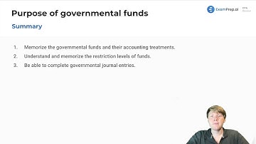 Governmental Funds Financial Statements Summary - FAR Exam Prep