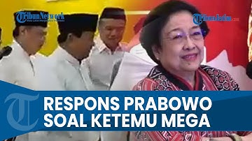 REAKSI PRABOWO! saat Ditanya Rencana Pertemuan dengan Ketum PDIP Megawati seusai Sengketa di MK