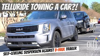 2022 Kia Telluride Towing Review: 5,000 Pound Test with UHaul Trailer!