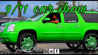 9/11 Carshow at brandenton motorsports park pt1(big rims,muscle cars, lifted trucks,loud music)