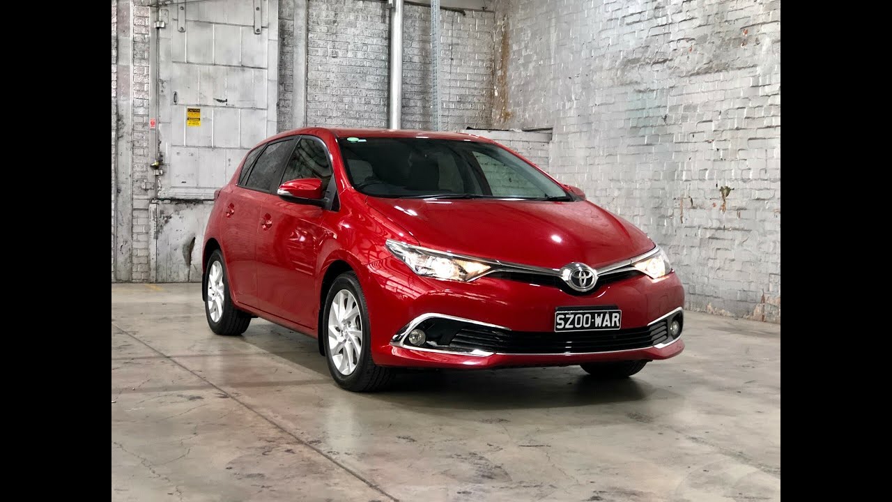 2016 Toyota Corolla ZRE182R Ascent Sport S-CVT Red 7 Speed Constant ...