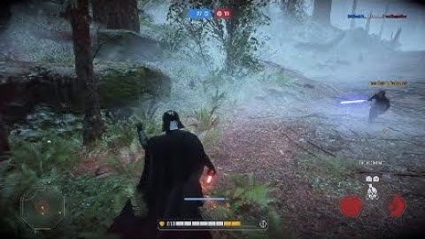 Star Wars Battlefront II* MAX Level 1000 Darth Vader Vader Gameplay | Heroes vs Villains | Endor