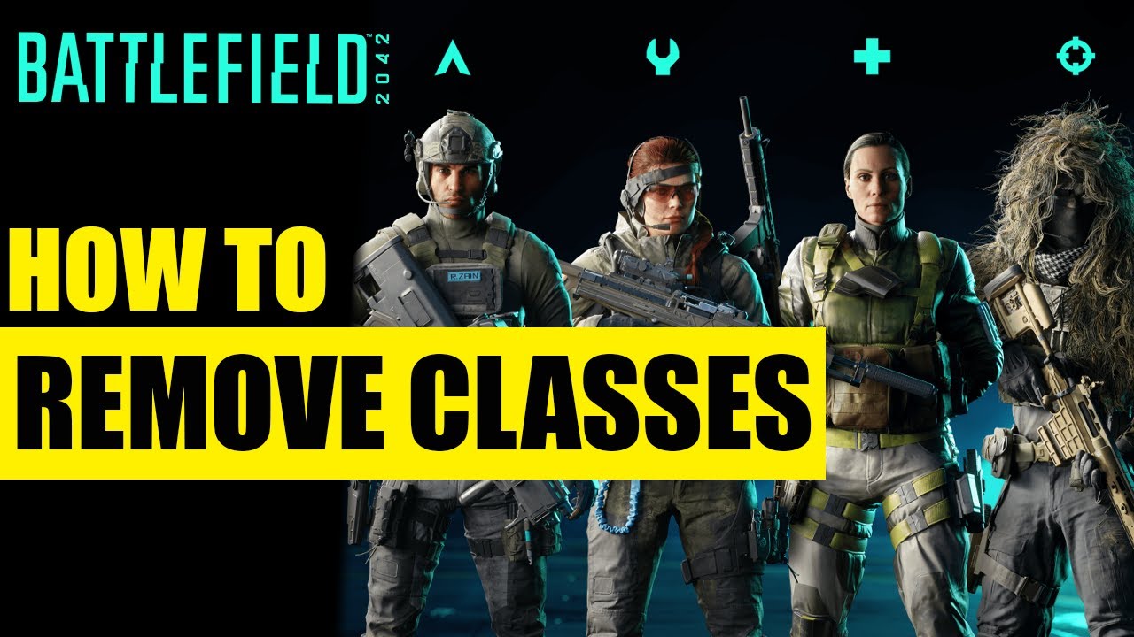 How to remove Classes from Battlefield 2042 Update 3.2 Portal Rules