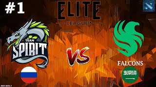 :   ! | Spirit vs Falcons #1 (BO2) Elite League 2024