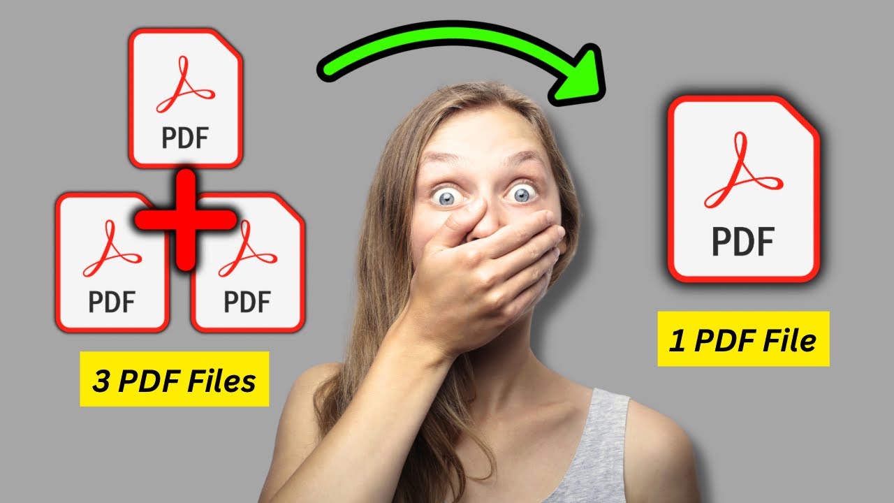 How to Merge PDF Files into One (Combine) | 2024 | Full Guide - YouTube