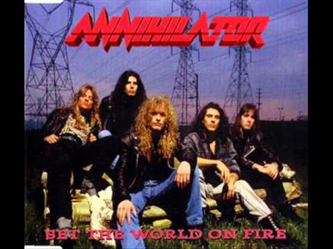 ANNIHILATOR - Set the World on Fire FULL SINGLE (1993)