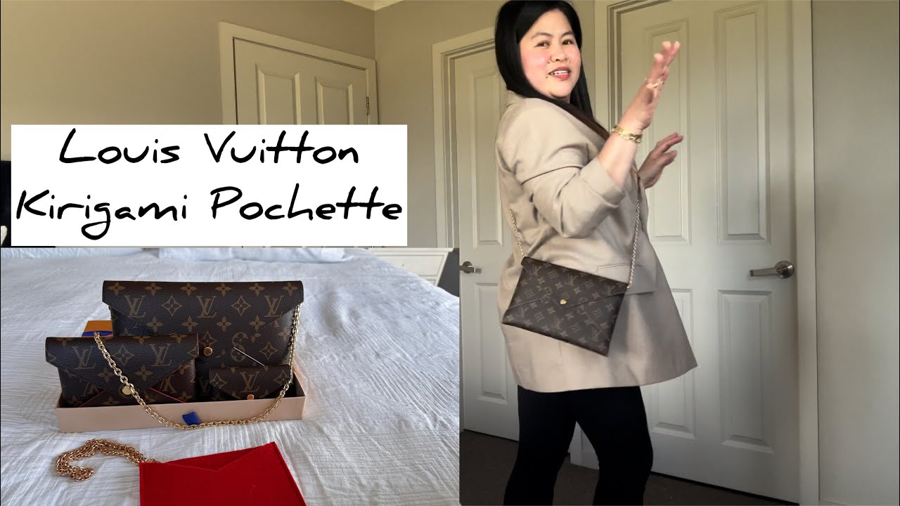 Louis Vuitton Kirigami Pochette what fits and ways to use them