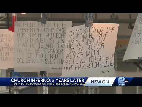 5 years after fire, Trinity Lutheran Church unable to complete restoration