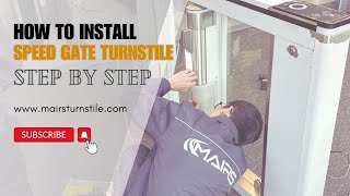 Speed Gate Installation - MairsTurnstile.com
