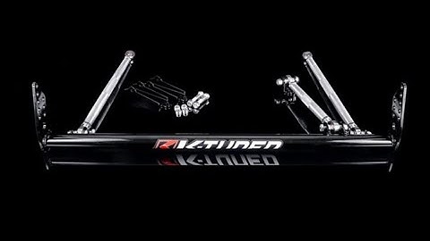 K-Tuned Traction Bars- Almost 30 Years of In-house Fabrication