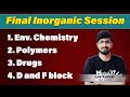 Final Inorganic Session for NEET 2022 || Lock Your 16 Marks  Ft. Lav Kumar #brilix