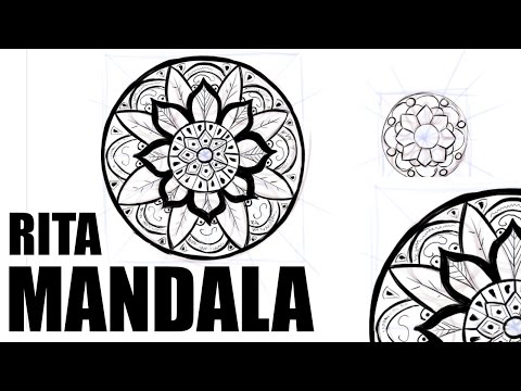 Hur du ritar MANDALAS(för nybörjare!)