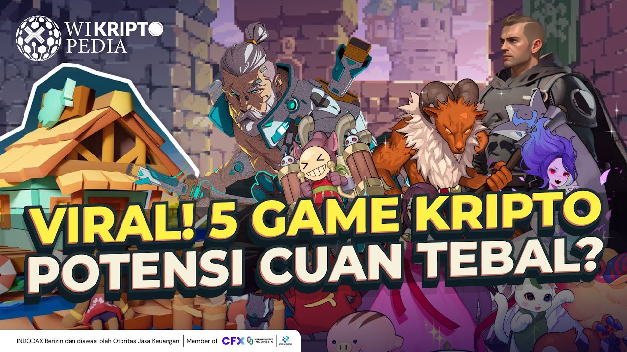 5 Game Penghasil Kripto 2025, Main + Untung Cuan?!