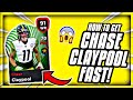 HOW TO GET 91 OVERALL CHASE CLAYPOOL FAST! - Madden Mobile 21