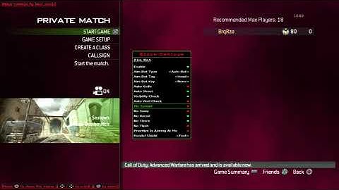 [PS3] [Mw3] [Free] Black Genisys Mod Menu (Pre-Game & Non-Host Menu)