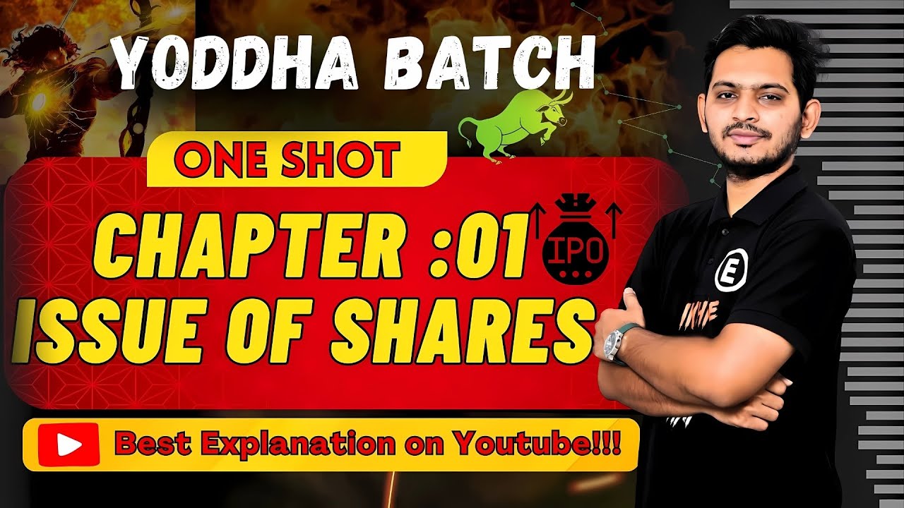 Issue of Shares | Class 12 SPCC in 30 Mins | 15 Marks Pakke ✅ | The ONLY ONE SHOT You Need - PROFVS