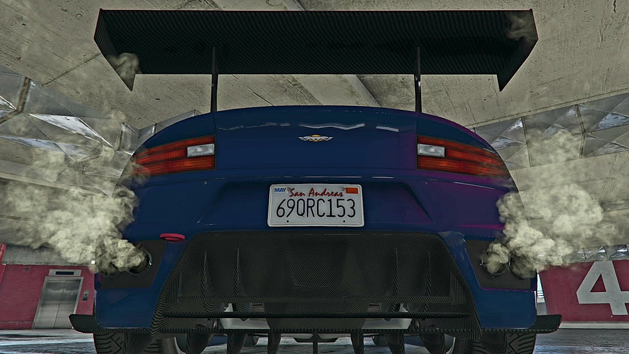 COLD effect (exhaust) GTA 5 YouTube