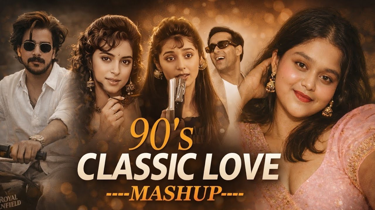 90s Monsoon Love Mashup | 90's Best Love Mashup | Bollywood Evergreen 90's Love Songs
