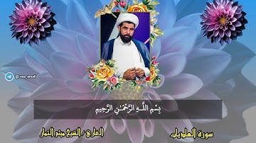 سورة العاديات تجويد | الشيخ ميثم التمار