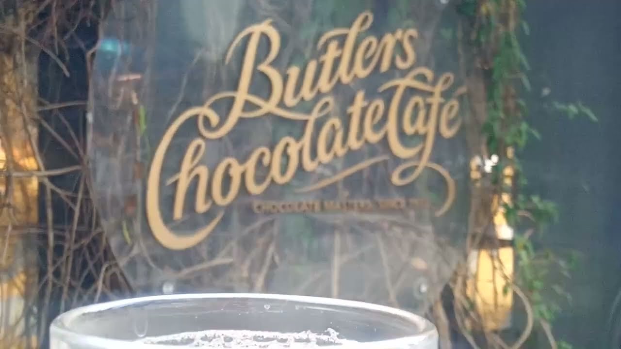 What a tasty hot Chocolate drink at Butler's Chocolate Café Islamabad. 