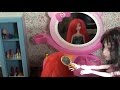 Elsa and Anna&#39;s makeover at Draculaura&#39;s beauty salon- Rapunzel&#39;s hair disaster!
