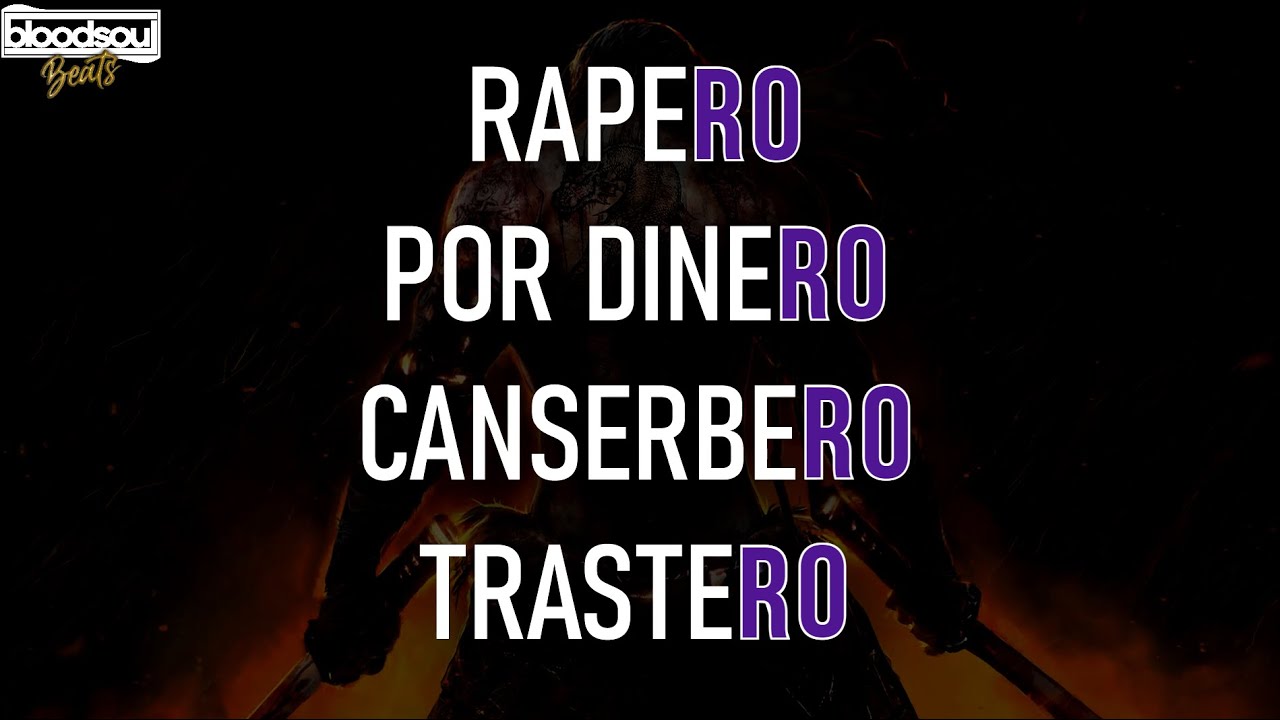 BASE DE RAP CON PALABRAS🔥ENTRENAMIENTO PARA IMPROVISAR RAP🎤