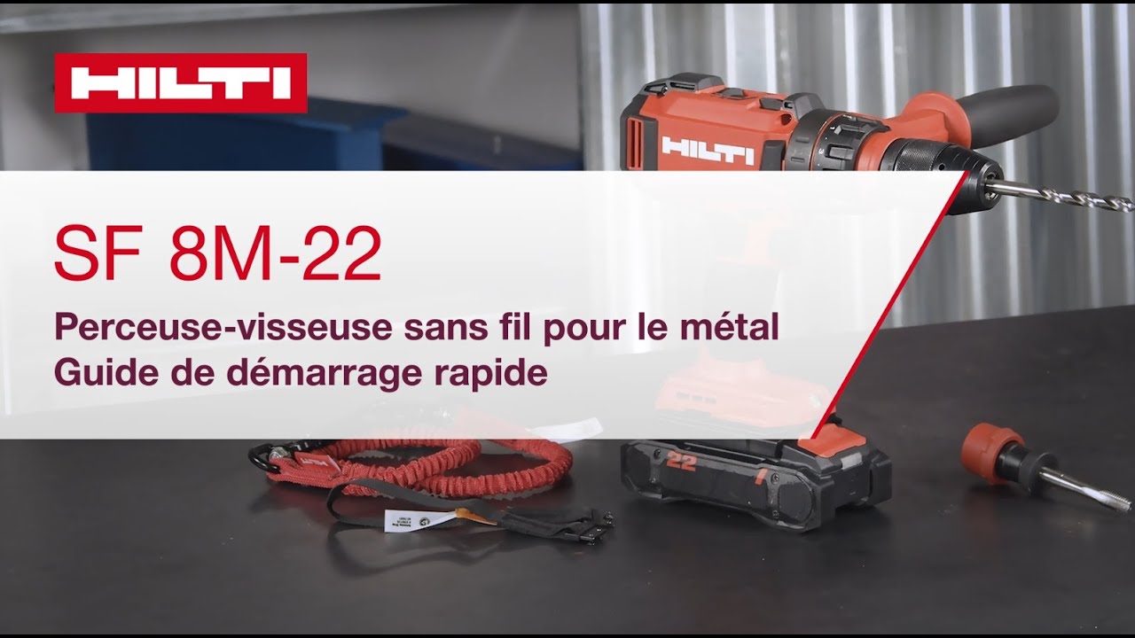 Test et avis de la perceuse-visseuse sans-fil compacte SF 4-A22 HILTI - Zone Out
