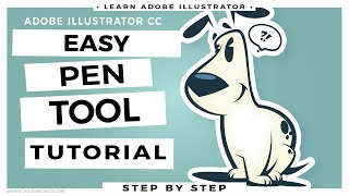 adobe illustrator tutorial for beginners: using pen tool