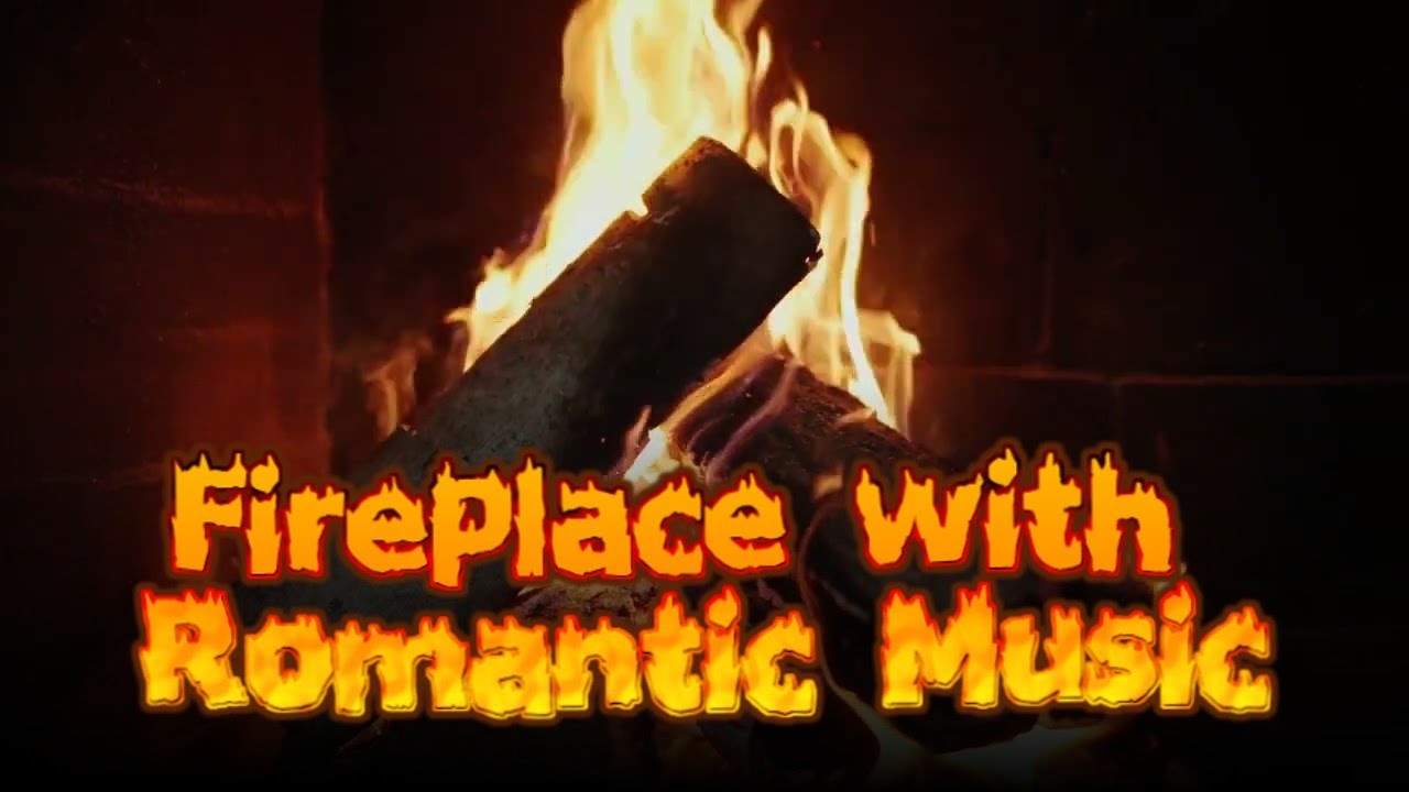 🔥 Sexy Fireplace with romantic ambiance music - YouTube
