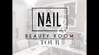 Nail &amp; beauty room tour