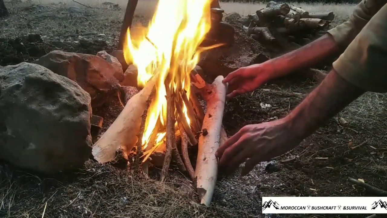 Bushcraft and survival by  moroccan bushcraft with moroccan travelers : Gateway ain kahla morocco