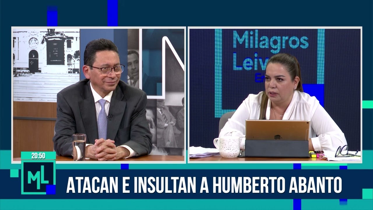 Milagros Leiva Entrevista - ABR 11 - 3/3 - ATACAN E INSULTAN A HUMBERTO ABANTO | Willax