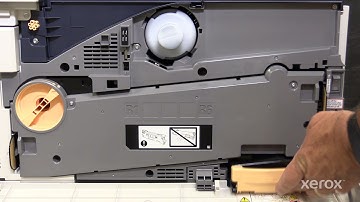 Xerox® AltaLink® B8100 Series Multifunction Printers Replacing the Waste Cartridge