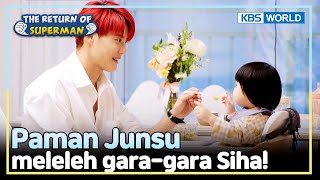 [IND/ENG] Siha bikin XIA Junsu pengen punya anak perempuan| The Return of Superman | KBSWORLD 240428