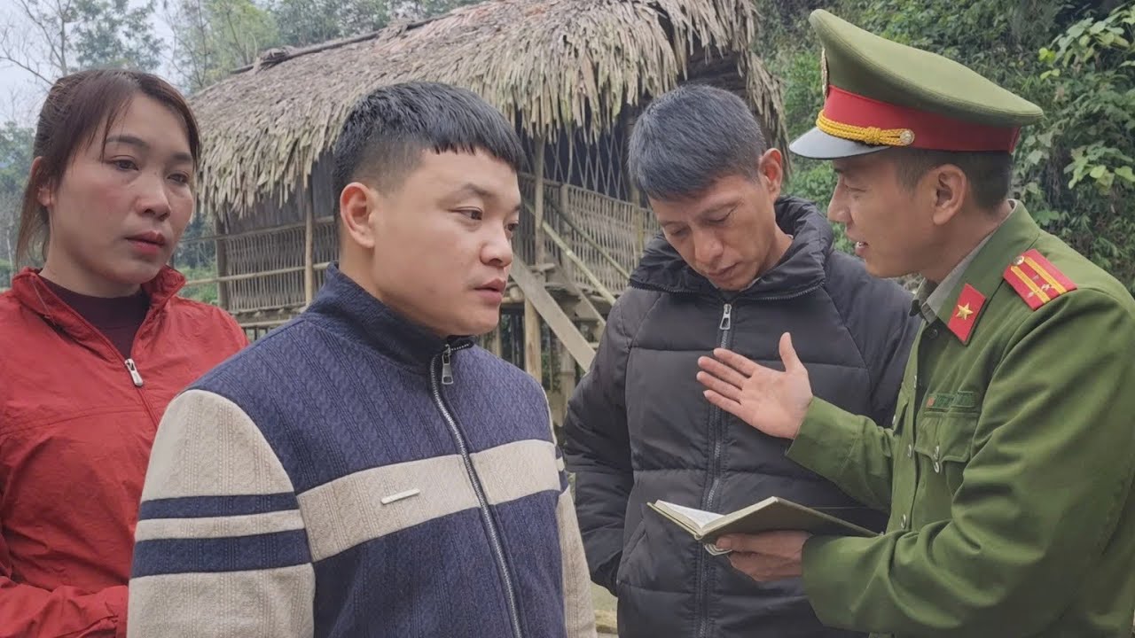 Moc was terrified when the girl's father called the police to the house to arrest Nam.