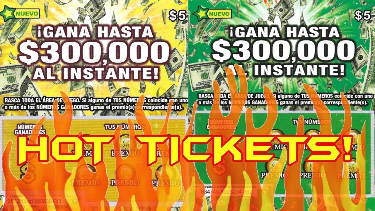HOT TICKETS!! THESE TICKETS ARE ON FIRE!!! SPANISH LOTTERY