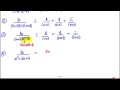 Partial Fractions in 5 minutes