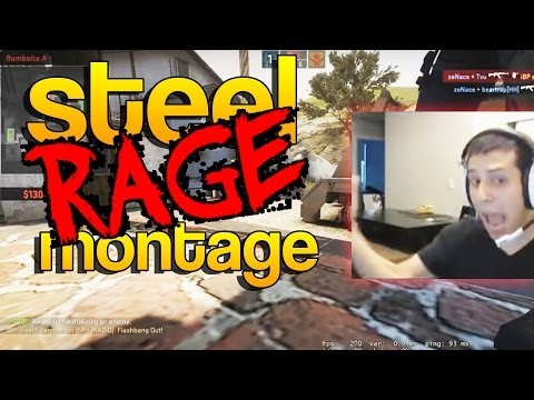 CS:GO - Steel RAGE Montage!