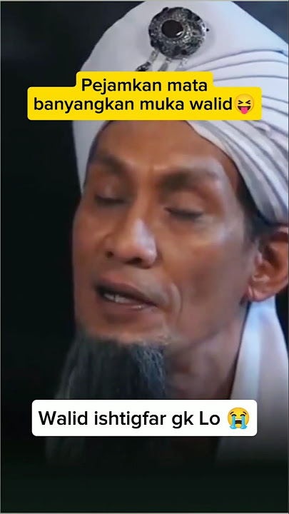 Walid nak dewi boleh 😭 Pejamkan mata bayangkan muka walid 😤 #fyp #viralvideo #bidaah #walid