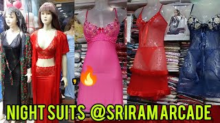 Sriram New Market Exclusive Nightwear Collection For Women Full Range Of Night Suits Romance