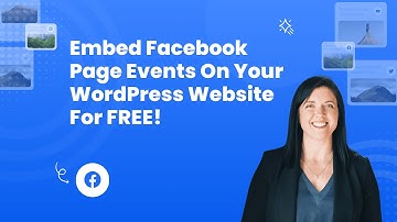 How To Embed Facebook Page Events On Your WordPress Website For FREE? #embed #free #facebook #events