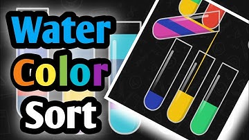 Water color sort level #7 | Mobile games #shorts #gameplay #trickymindgames